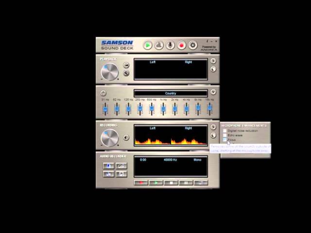 samson sound deck software download